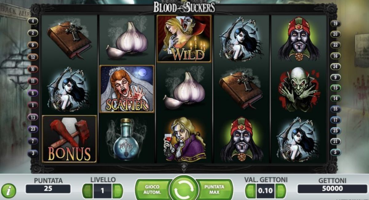 Blood Suckers Slot > Recensione E Gioco Gratis